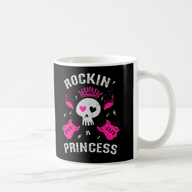 Caneca De Café Rockin' Princess (Direita)
