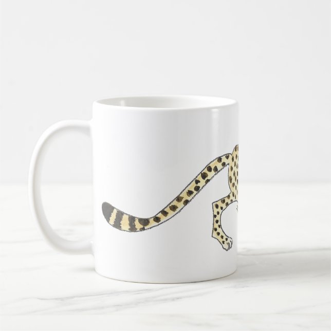Caneca De Café Rock'n'roll cheetah mug (Esquerda)