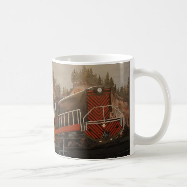 Caneca De Café Rocky Mountain Coal Train (Direita)