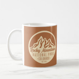 Caneca De Café Rocky Mountain National Park Colorado