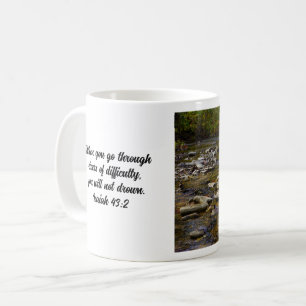 Caneca De Café Rocky Path Bíblia Verse Coffee Mug