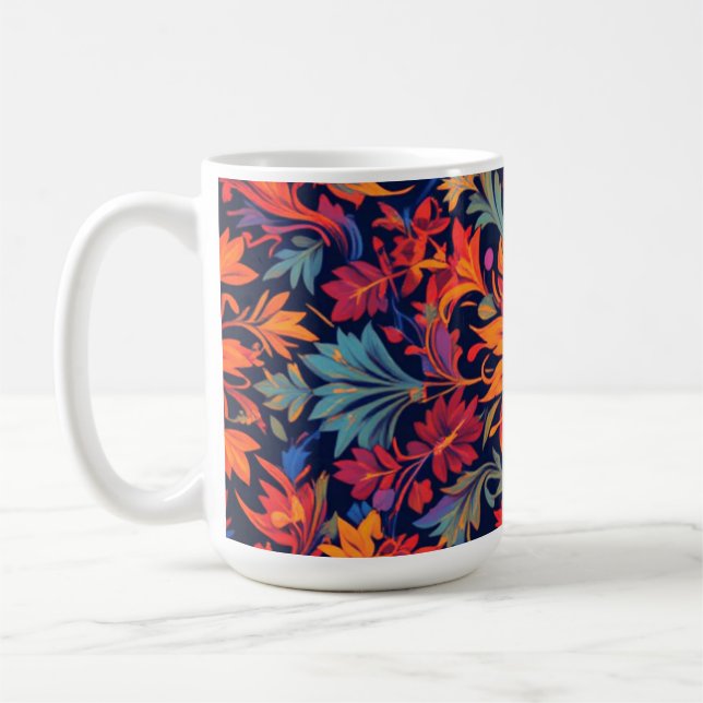 Caneca De Café Rococo Blossom (Esquerda)