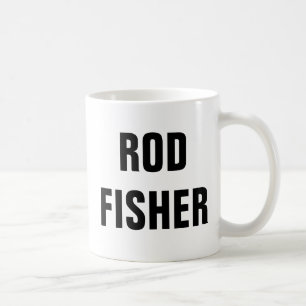Caneca De Café Rod Fisher Fly Fly Cotes Pescarando
