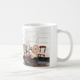 Caneca De Café Roda de giro velha