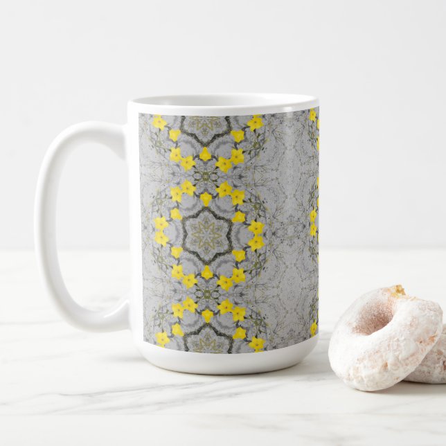 Caneca De Café Roda de Harmonia Jonquil  (Com Donut)