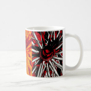 CANECA DE CAFÉ RODA DE VAGÃO