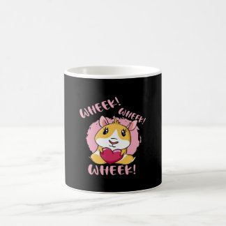 Caneca De Café Roda do Coração do Porco-guincho | Bebê-Pet-Lover