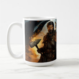 Caneca De Café Roda do tempo Perrin Mug