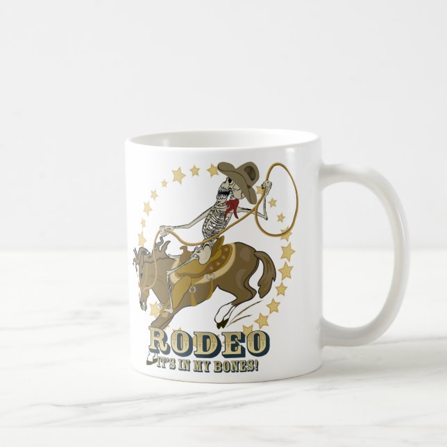 Caneca De Café Rodeo Bones (Direita)
