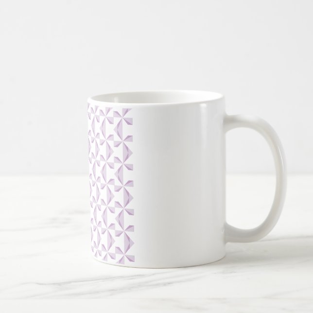 Caneca De Café Rodinhas roxas (Direita)