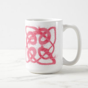 Caneca De Café ROE CELTIC KNOT Tall White Mug
