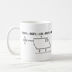Caneca De Café ROFLcopter