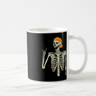 Caneca De Café Roker Skeleton Boné Skater Legal Halloween Punk Ro