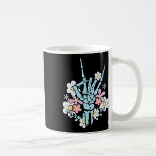 Caneca De Café Roker Skeleton Boné Skater Legal Halloween Punk Ro
