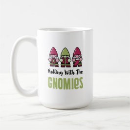 Caneca De Café Rolando Com A Gnomies Coffee Mug