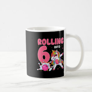 Caneca De Café Rolando Para 6 6 de Aniversário Boliche Unicórn 6 