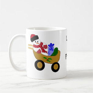 Caneca De Café Rollin' Snowman
