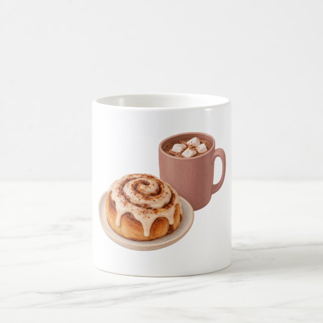 Caneca De Café Rolo de Canela e Cacau (Centro)