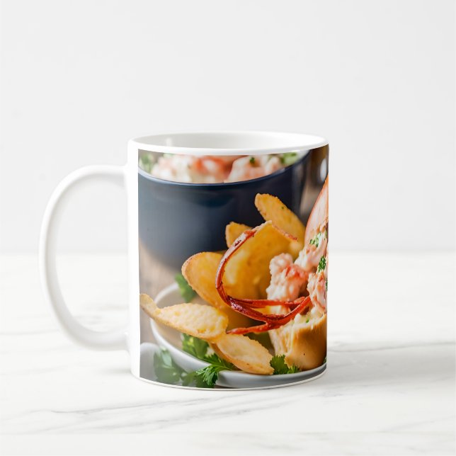 Caneca De Café Rolo De Lagosta E Batata (Esquerda)