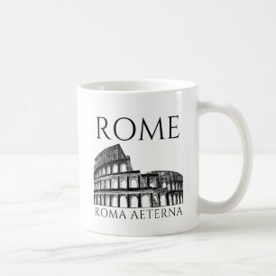 Caneca De Café Roma Antiga Colosseum , Viagem romano histórico