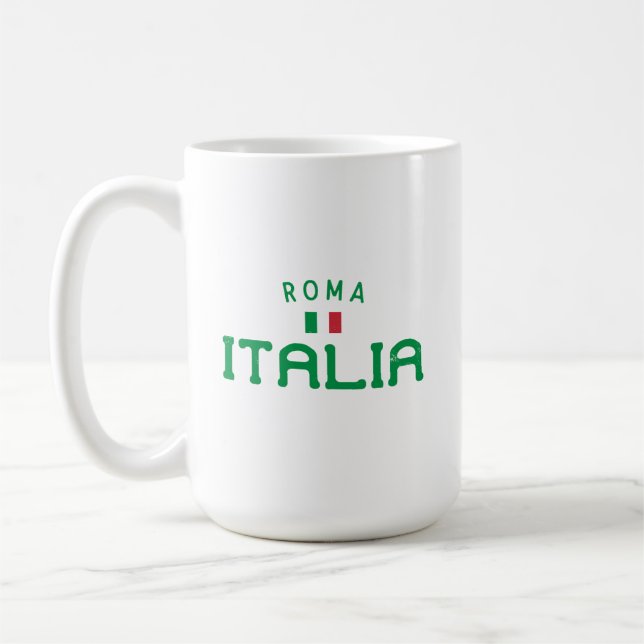 Caneca De Café Roma Itália (Roma, Itália) (Esquerda)