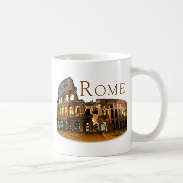 Caneca De Café Roma: O Colósseo (Direita)