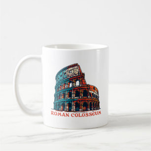 Caneca De Café Roman Colosseum, Itália