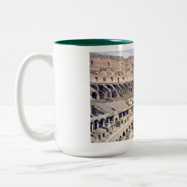 Caneca de café romana de Colosseum (Esquerda)