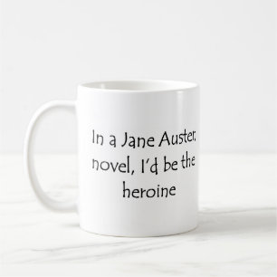Caneca De Café romance de jane austen