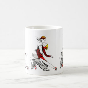 Caneca De Café Romance do tango