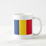 Caneca De Café Romania - bandeira romena - Drapelul României<br><div class="desc">Bandeira de Romania - bandeira romena - Drapelul României,  legal,  Tricolour,  Tricolor,  Europa,  européia</div>
