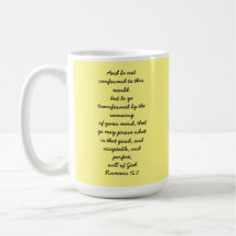 Romanos 12:2 Mug