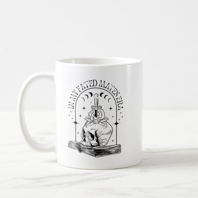 Caneca De Café Romantasy Fantasy Book Lover Mug Gift (Esquerda)