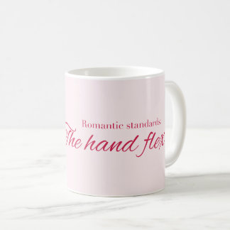 Caneca De Café Romantic standards:  The hand flex 