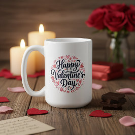 Caneca De Café Romantic Valentine Mug for Boyfriend Gift Idea