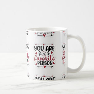 Caneca De Café 💖 Romântico e pensativo - Um lembrete diário de v