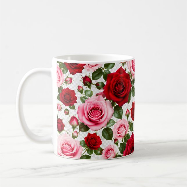 Caneca De Café Romantisches Rosenparadies (Esquerda)