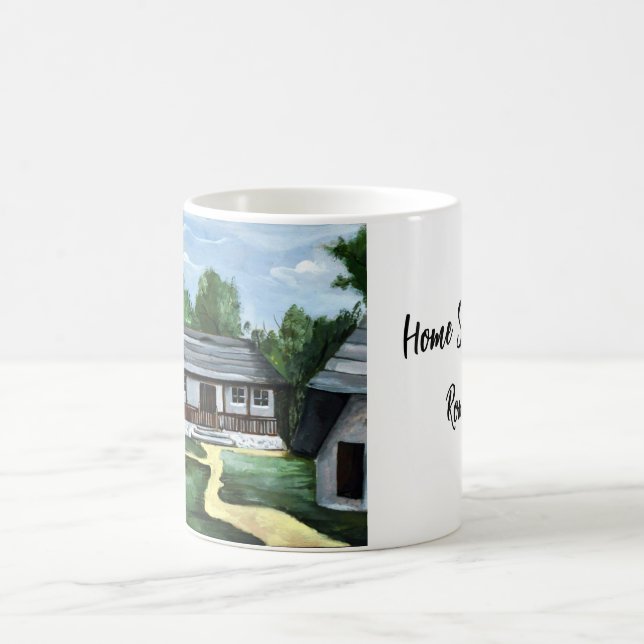 Caneca De Café Romênia - Tradicional Casa Russa da Transilvânia (Centro)