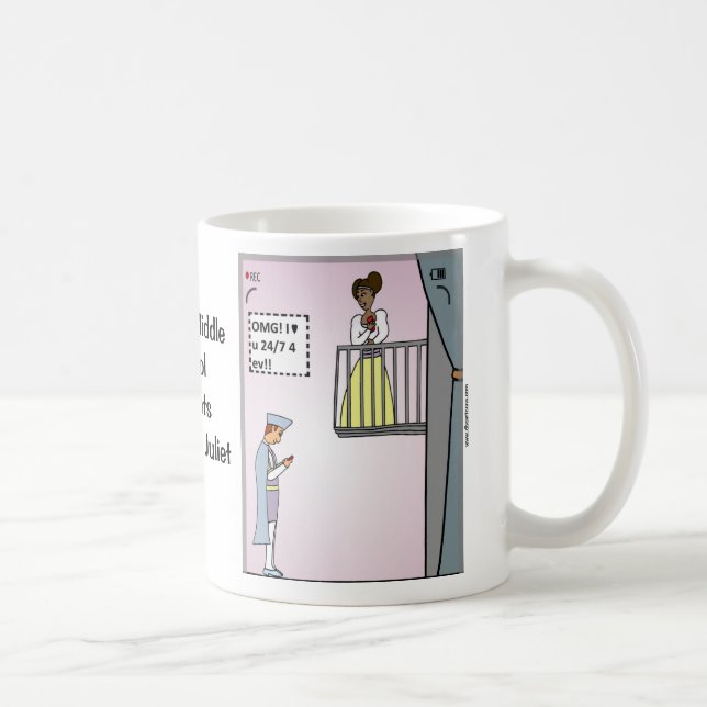 Caneca De Café Romeu e Julieta 2.0 Classic Coffee Mug (Direita)