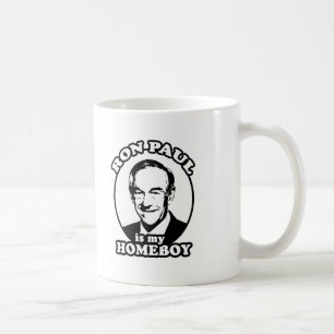 Caneca De Café Ron Paul é meu ficar em casa