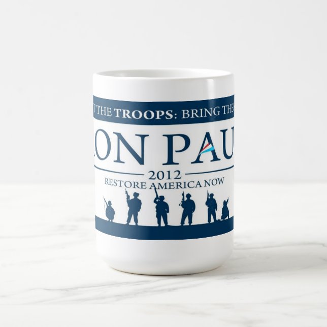 Caneca De Café Ron Paul para o copo de café do presidente 2012 (Centro)