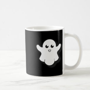 Caneca De Café Ronda Ghost Cute Ghost Halloween Spooky Season