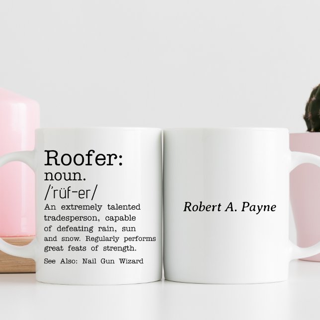 Caneca De Café Roofer (Criador carregado)