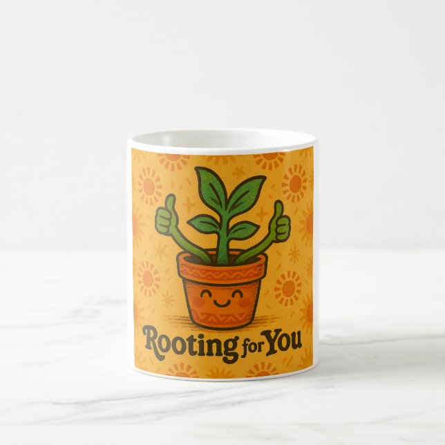 Caneca De Café Rooting for You (Centro)