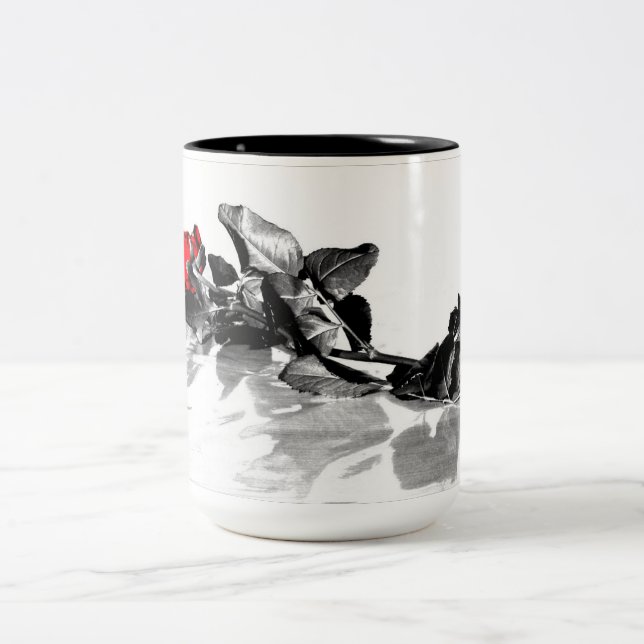 caneca de café rosa (Centro)