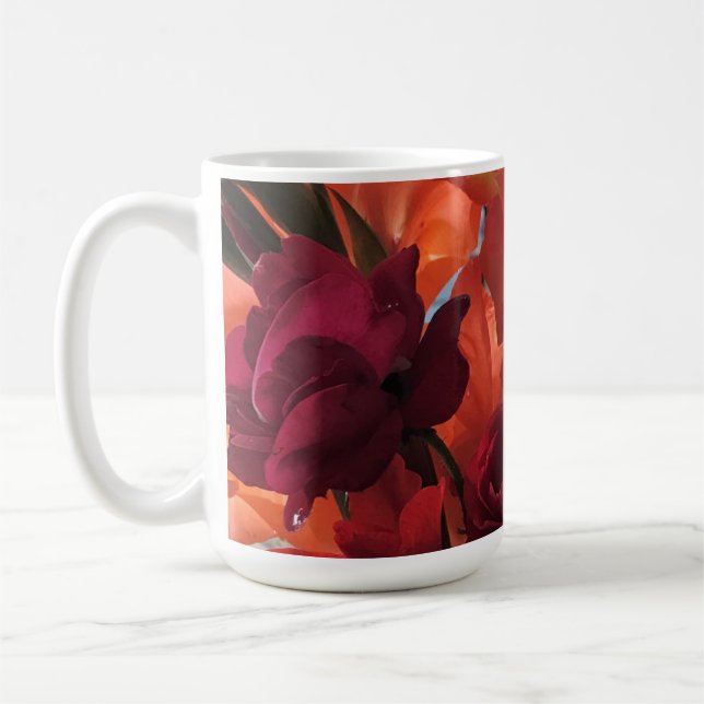 Caneca de café rosa (Esquerda)