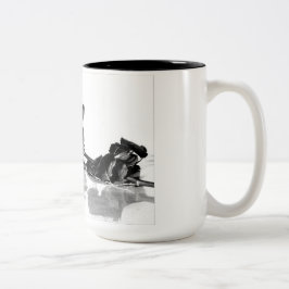 caneca de café rosa