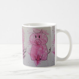 Caneca De Café Rosa