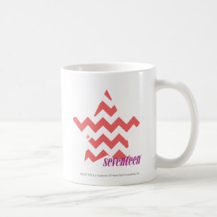 Caneca De Café Rosa 4 do ziguezague
