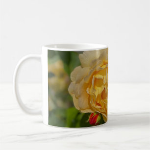 Caneca De Café Rosa Amarela 